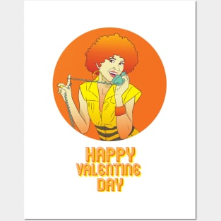 happy valentine day Posters and Art